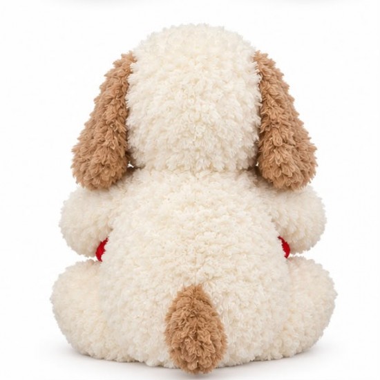  Cățeluș de pluș cu inimă „Te Quiero” – 30 cm