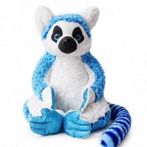 Jucărie de pluș Lemur, Albastru, 35x20cm