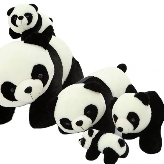 Familia de Panda, plușuri moi și adorabile, set 5 buc