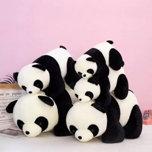 Familia de Panda, plușuri moi și adorabile, set 5 buc